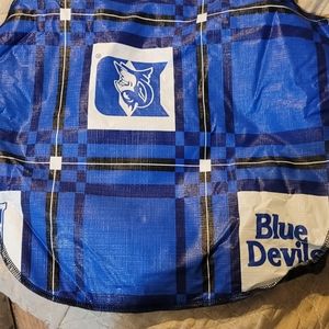 Water repellent NC Blue Devils dog coat